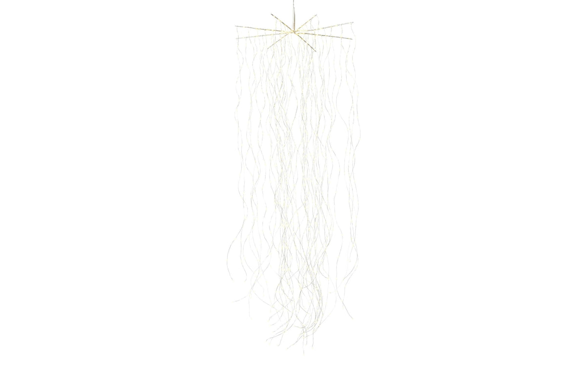 STT Angel Hair Waterfall 1.5m Silber Netzbetrieb, Anschlusskabel: 5m,